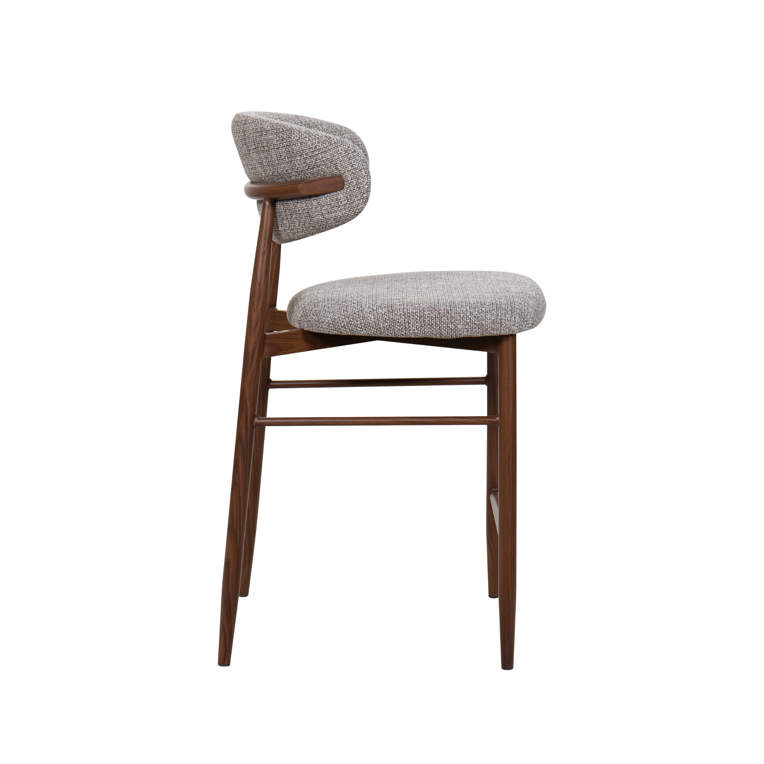 Lucien Kitchen Stool - Fabric - Image 9