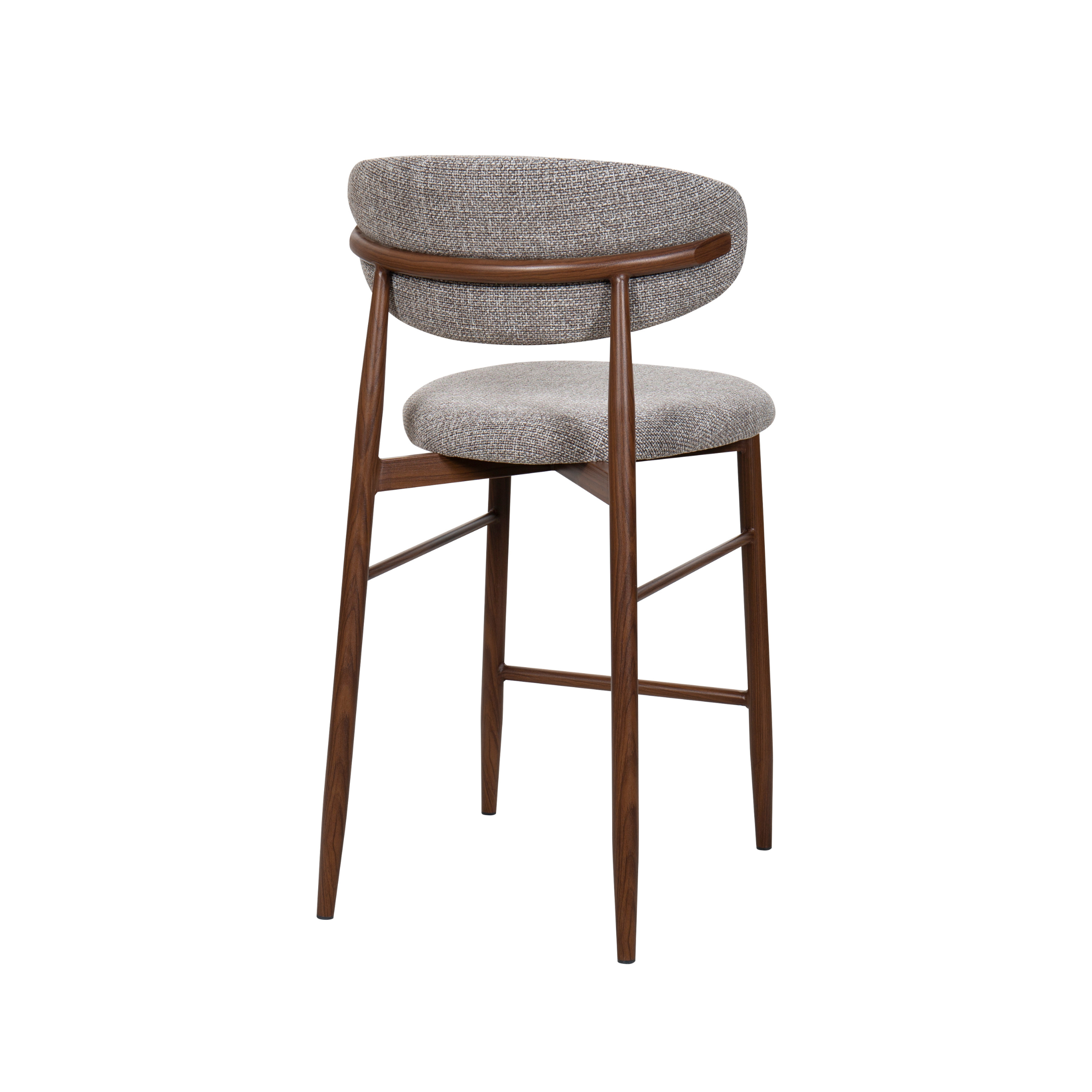 Lucien Kitchen Stool - Fabric - Image 11