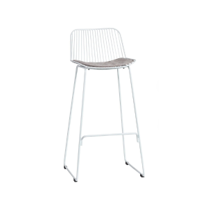 Nova Bar Stool - White