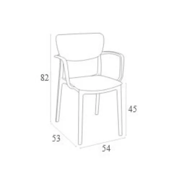 Lisa Arm Chair - Image 7