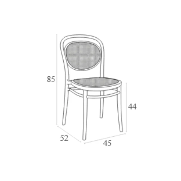 Marcel Side Chair - Image 7