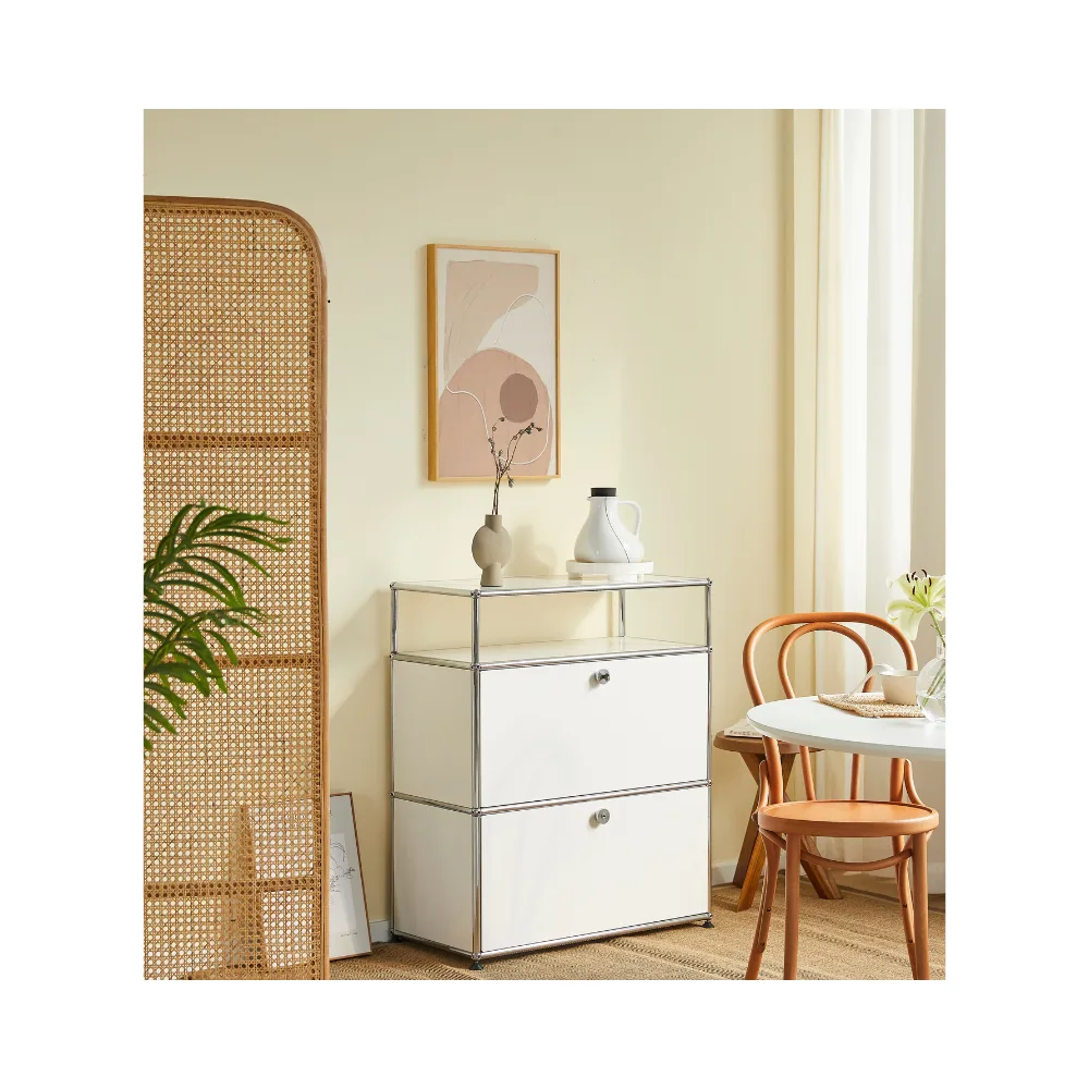 Modular Storage Cabinet 2Dr & Shelf Lifestyle