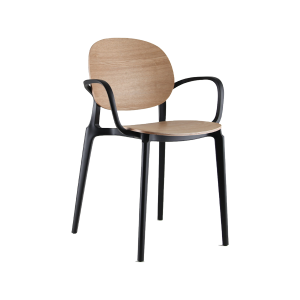 Rush Arm Chair - Wood