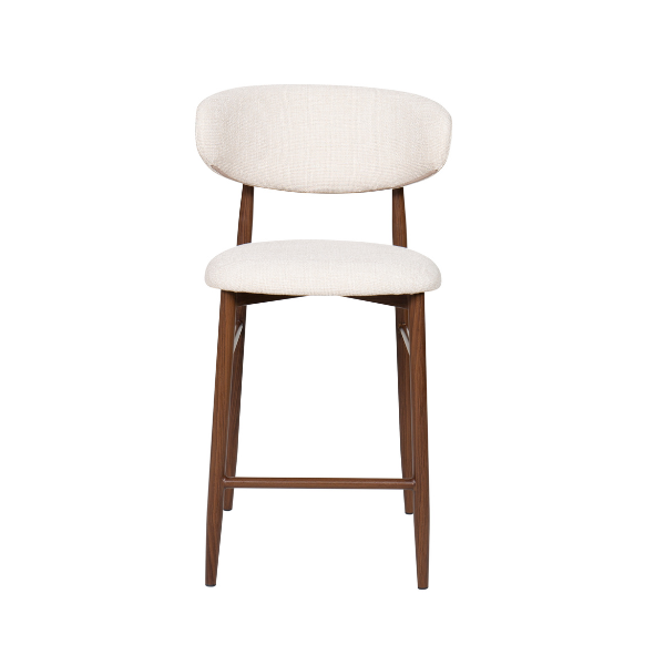 Lucien Kitchen Stool - Fabric - Image 4