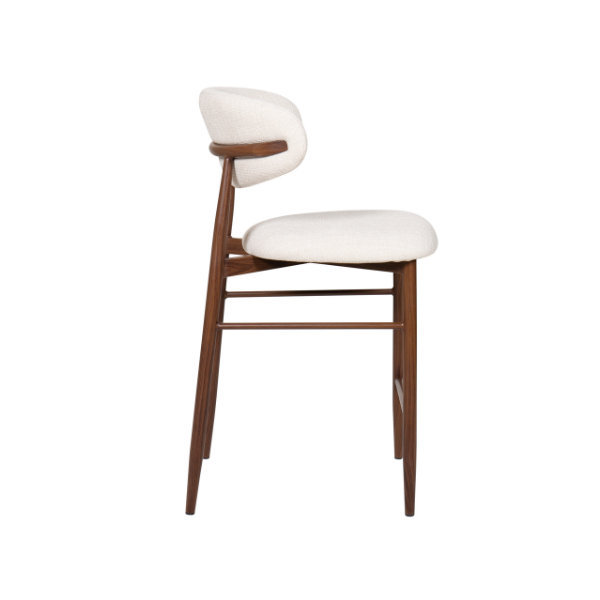 Lucien Kitchen Stool - Fabric - Image 5