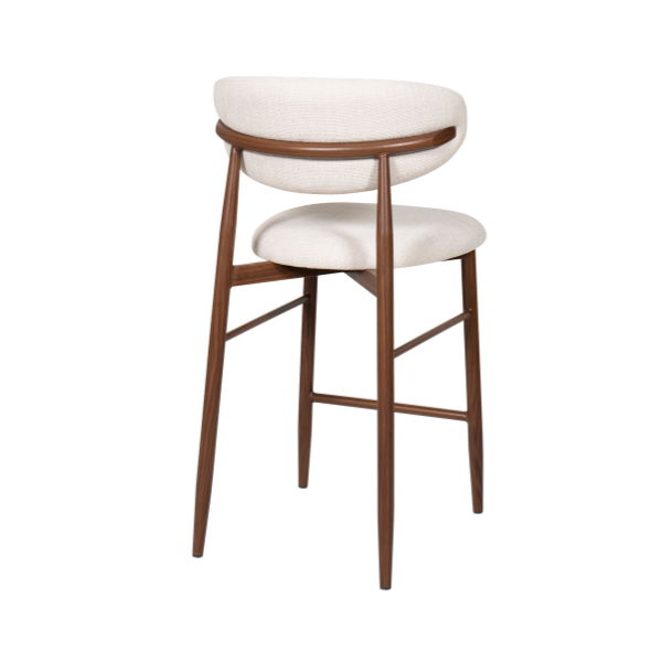 Lucien Kitchen Stool - Fabric - Image 6