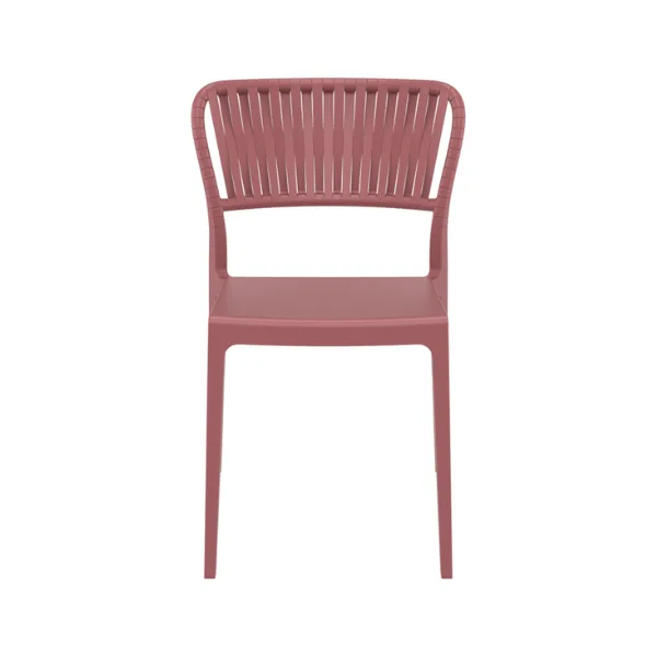 Portofino Side Chair - Marsala - Image 4