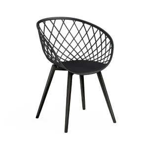 Kurv Arm Chair Black
