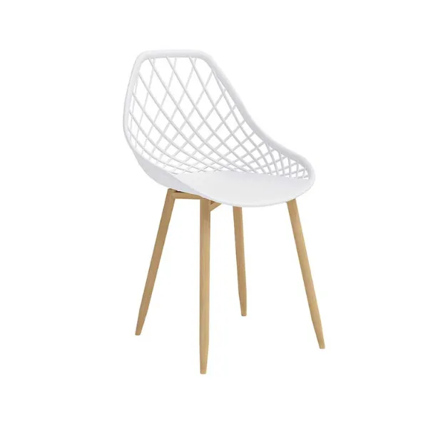 Kurv Side Chair White Featured