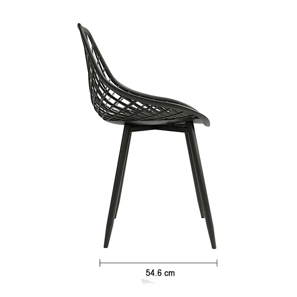 Kurv Side Chair White - Image 5