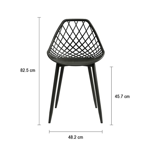 Kurv Side Chair White - Image 4