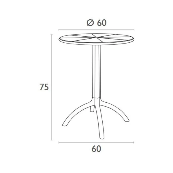 Octopus 60 Round Table - Image 6