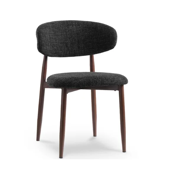 Lucien Dining Chair - Charcoal Fabric (Pre-Order, eta Mid March)