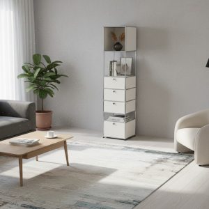 Modular Shelving Storage Unit - White