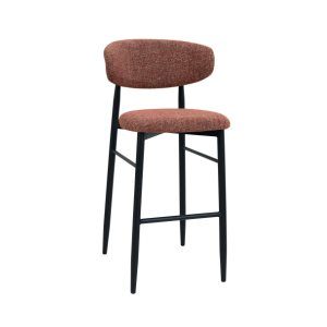 Lucien Kitchen Stool - Sunset Red