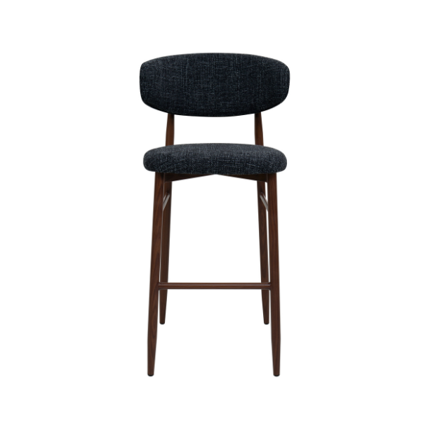 Lucien Bar Stool - Charcoal - Image 4