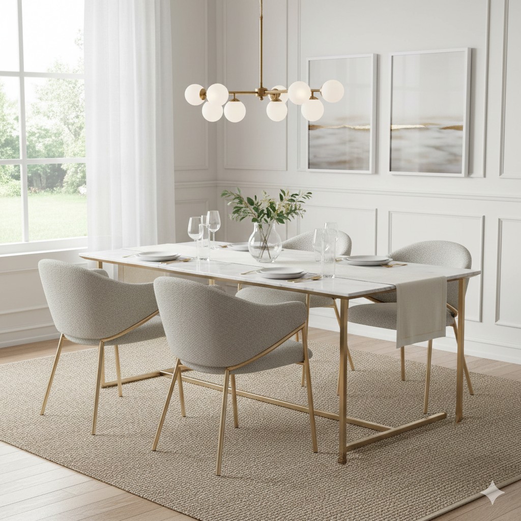 Napoli Carver Chair – Pasha Stone Fabric Lifestyle