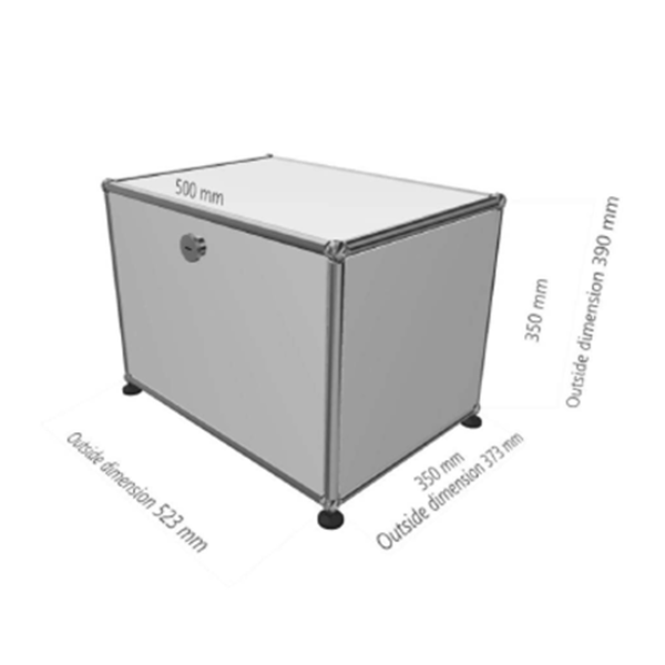 Modular Storage Box - White - Image 2