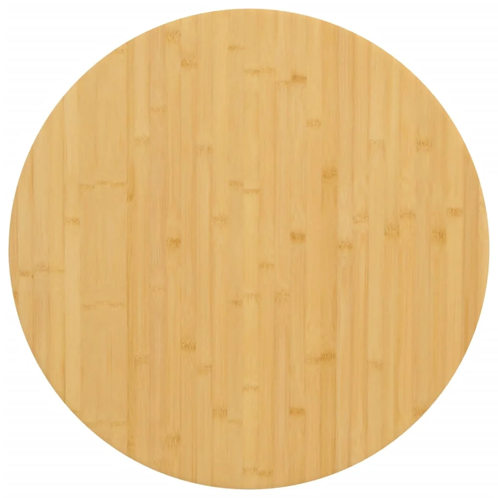 Bamboo 700 Round Top - Natural 15mm Thick