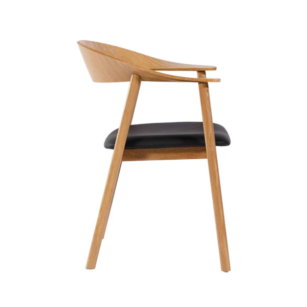 Seoul Dining Chair - Natural Oak - Image 4