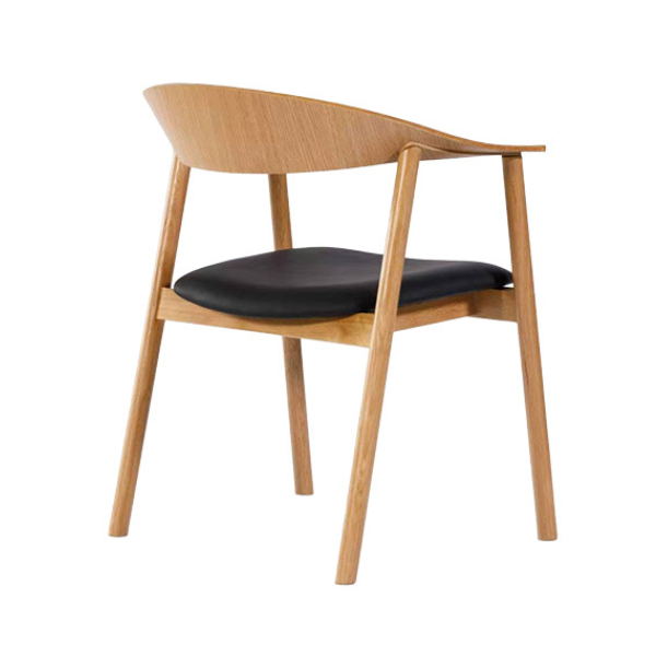 Seoul Dining Chair - Natural Oak - Image 5
