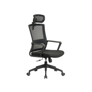 Alexa High Back Office Chair - Black