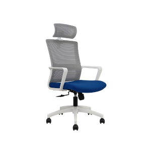 Alexa High Back Office Chair - White