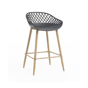 Kurv Kitchen Stool Black