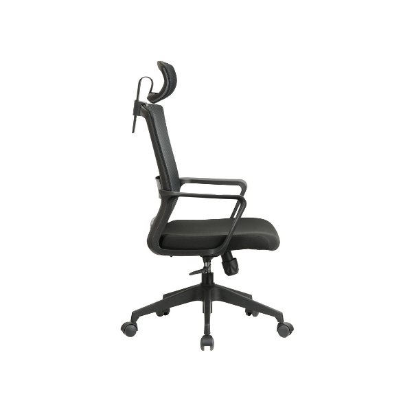 Alexa High Back Office Chair - Black - Image 6