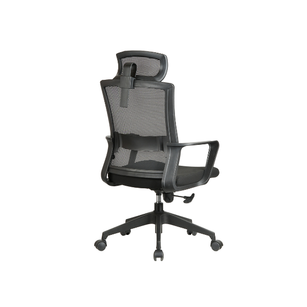 Alexa High Back Office Chair - Black - Image 4