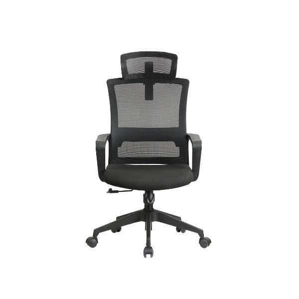Alexa High Back Office Chair - Black - Image 3