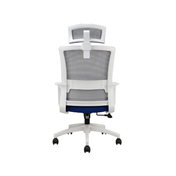 Alexa High Back Office Chair - White - Image 6