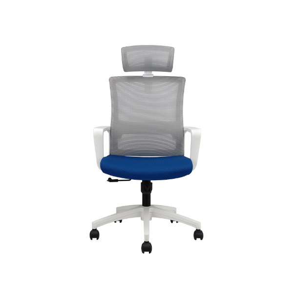 Alexa High Back Office Chair - White - Image 4