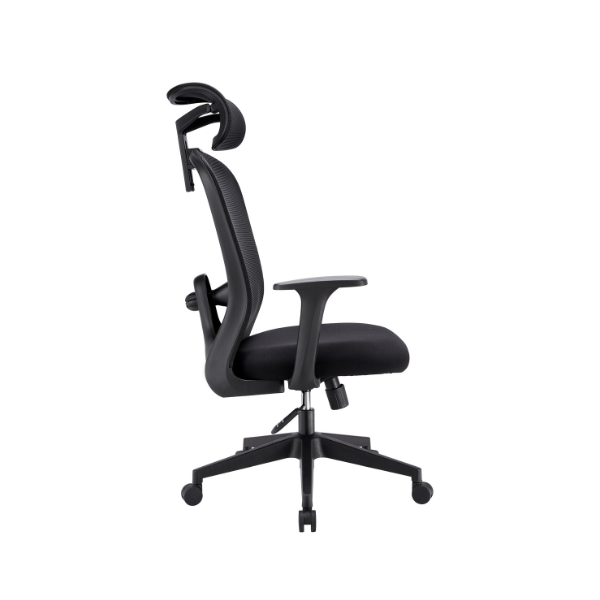 Eros High Back Office Chair - Black - Image 5