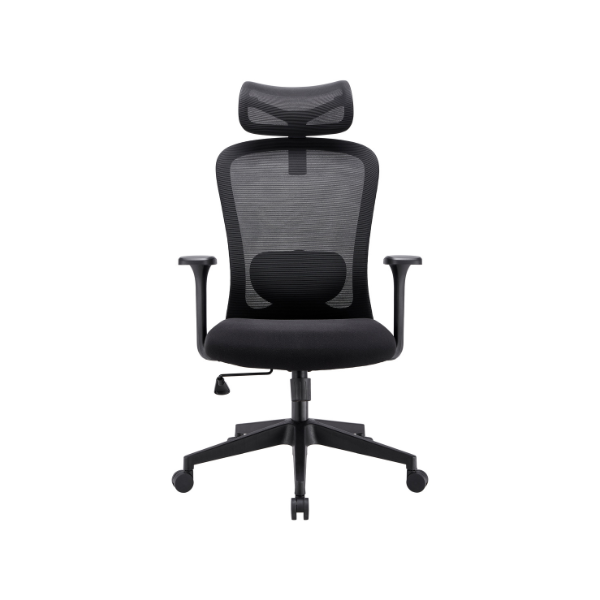 Eros High Back Office Chair - Black - Image 3