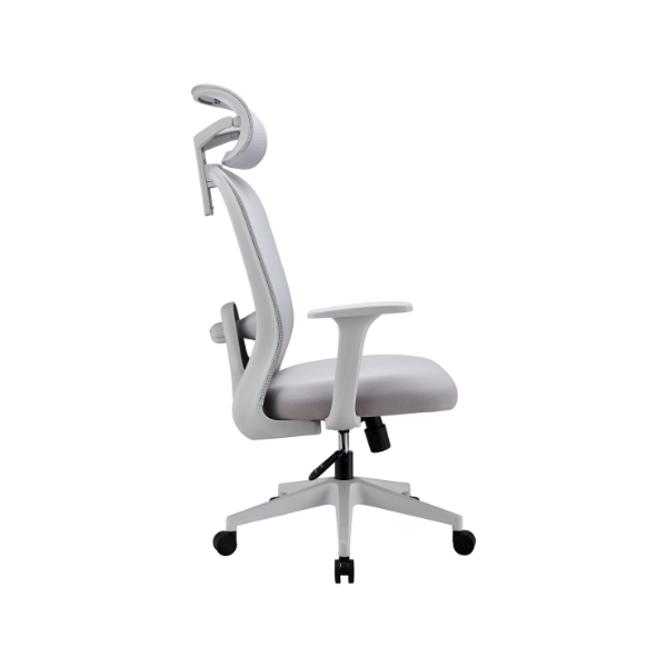 Eros High Back Office Chair - Grey - Image 5