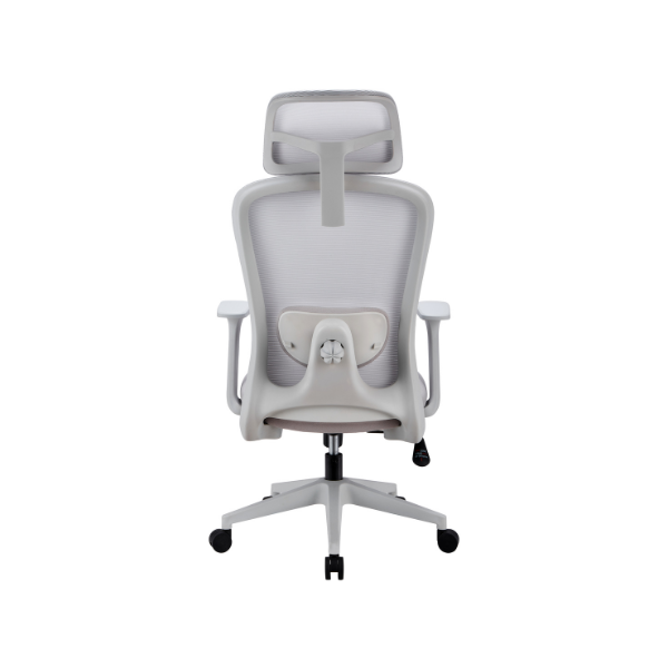 Eros High Back Office Chair - Grey - Image 3