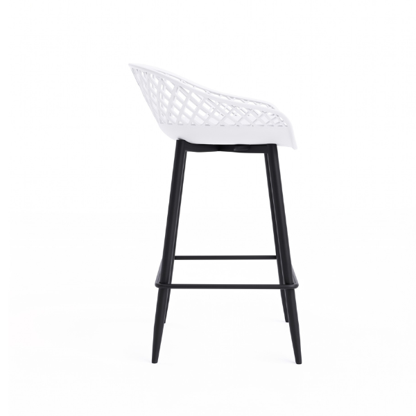 Kurv Kitchen Stool White - Image 4