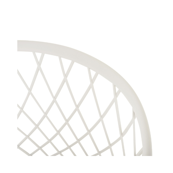 Kurv Arm Chair - White - Image 2