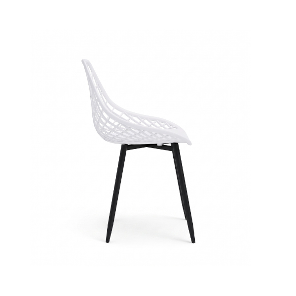 Kurv Side Chair White - Image 3