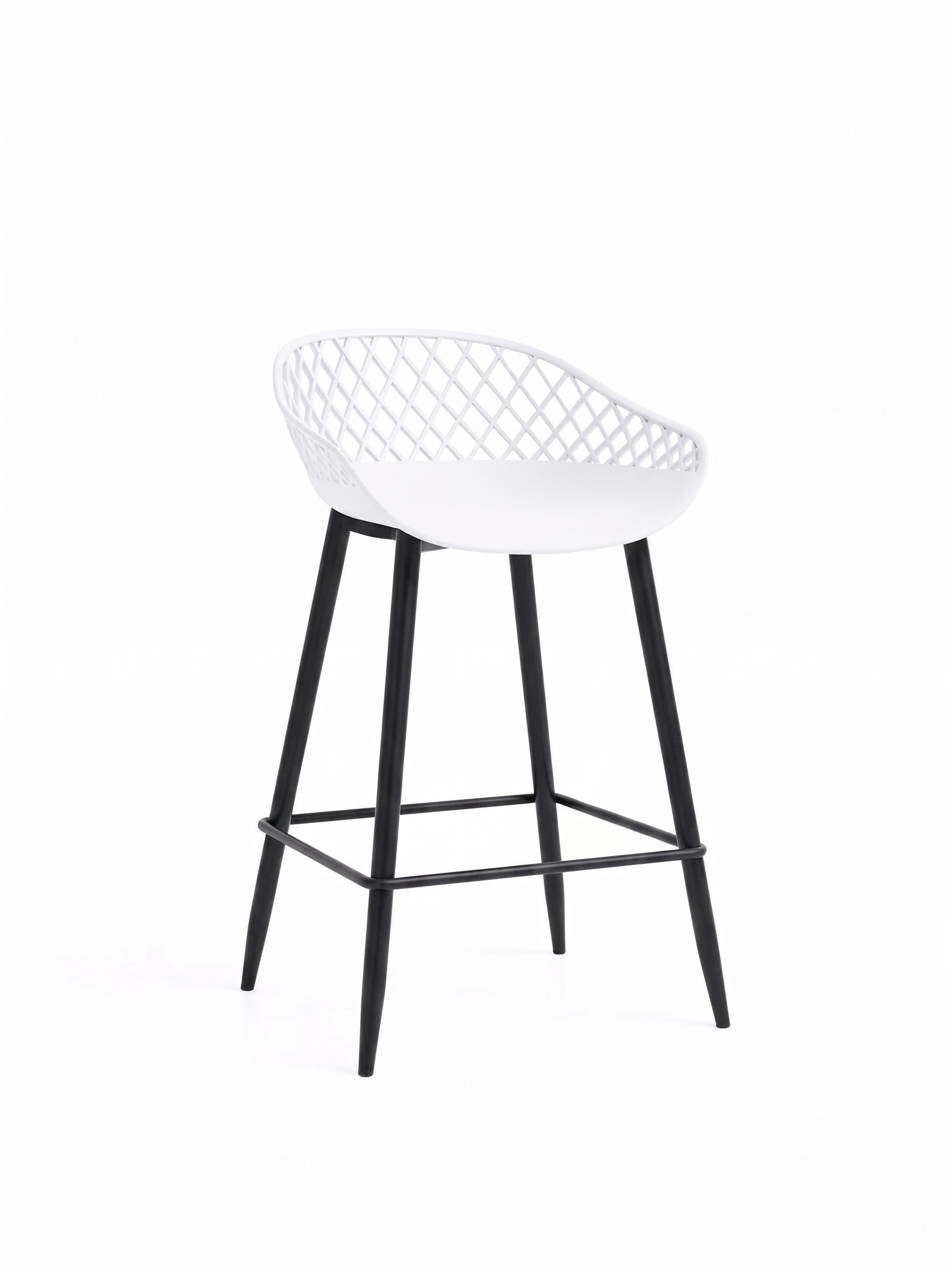 Kurv Kitchen Stool White - Image 5