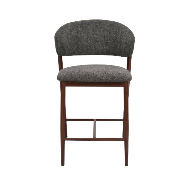 Lyon Kitchen Stool - Water Repellent Aragon Fabric - Image 5