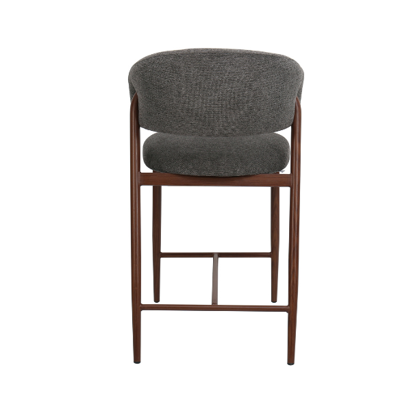Lyon Kitchen Stool - Water Repellent Aragon Fabric - Image 4